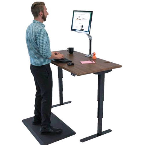 Electric Motorised Height Adjustable Table White