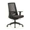 BLUSH MEDIUM BACK CHAIR - BLACK